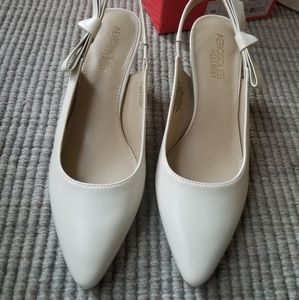 Aerosoles slingback with bow